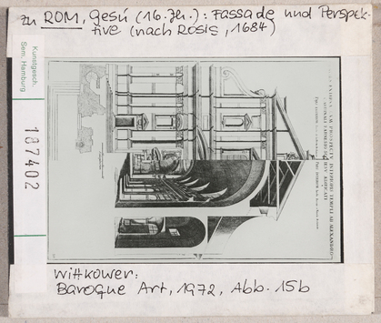 Vorschaubild Rom: Il Gesù, Fassade und Perspektive 